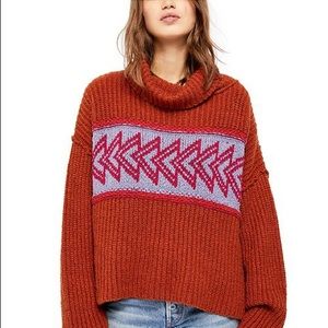 Free People Greater than Cowl Sweater